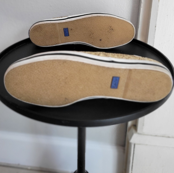 Keds ♠︎ Kate Spade New York Gold Glitter Shoes - Picture 12 of 15